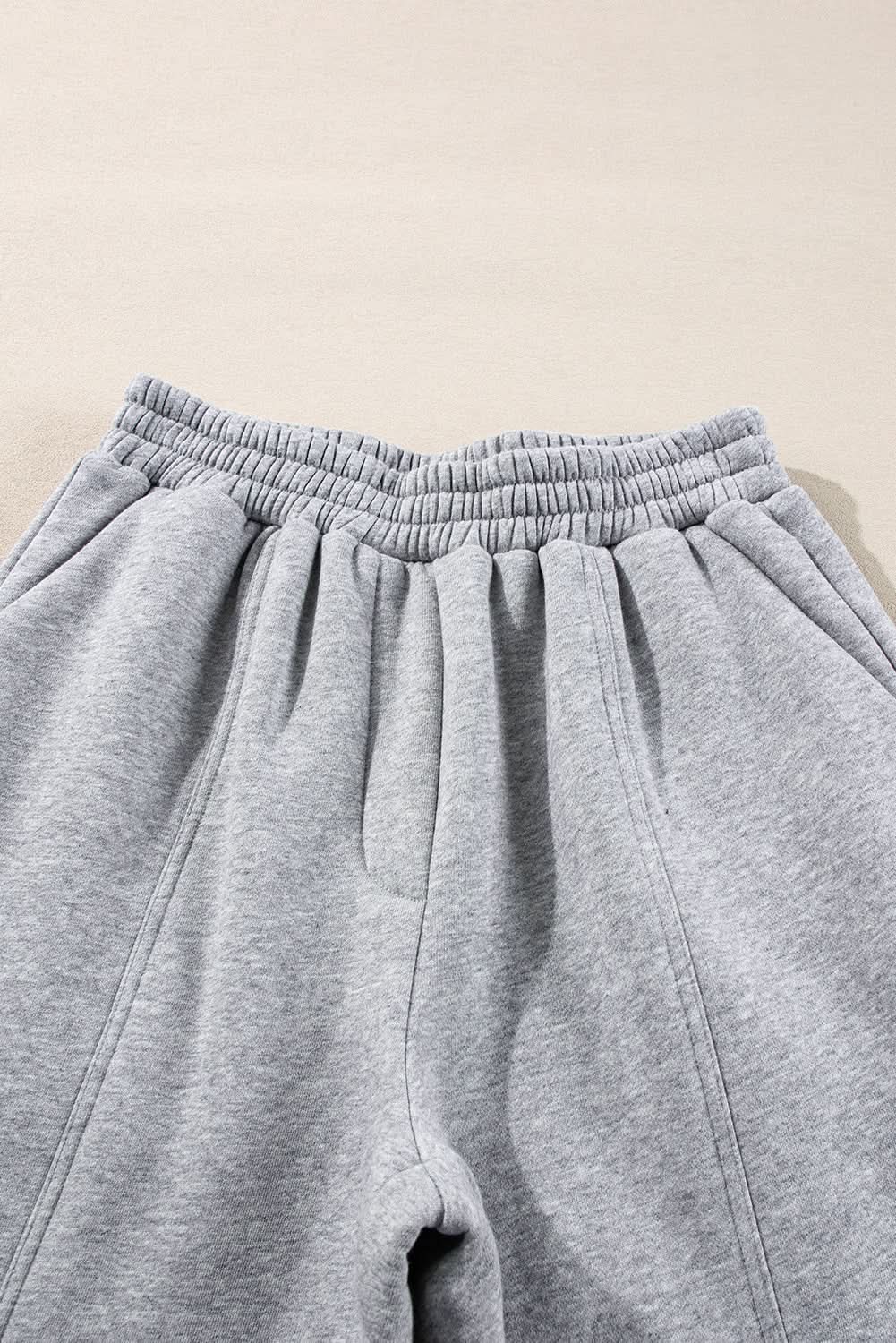 Gray hoodie and joggers set - Love Salve